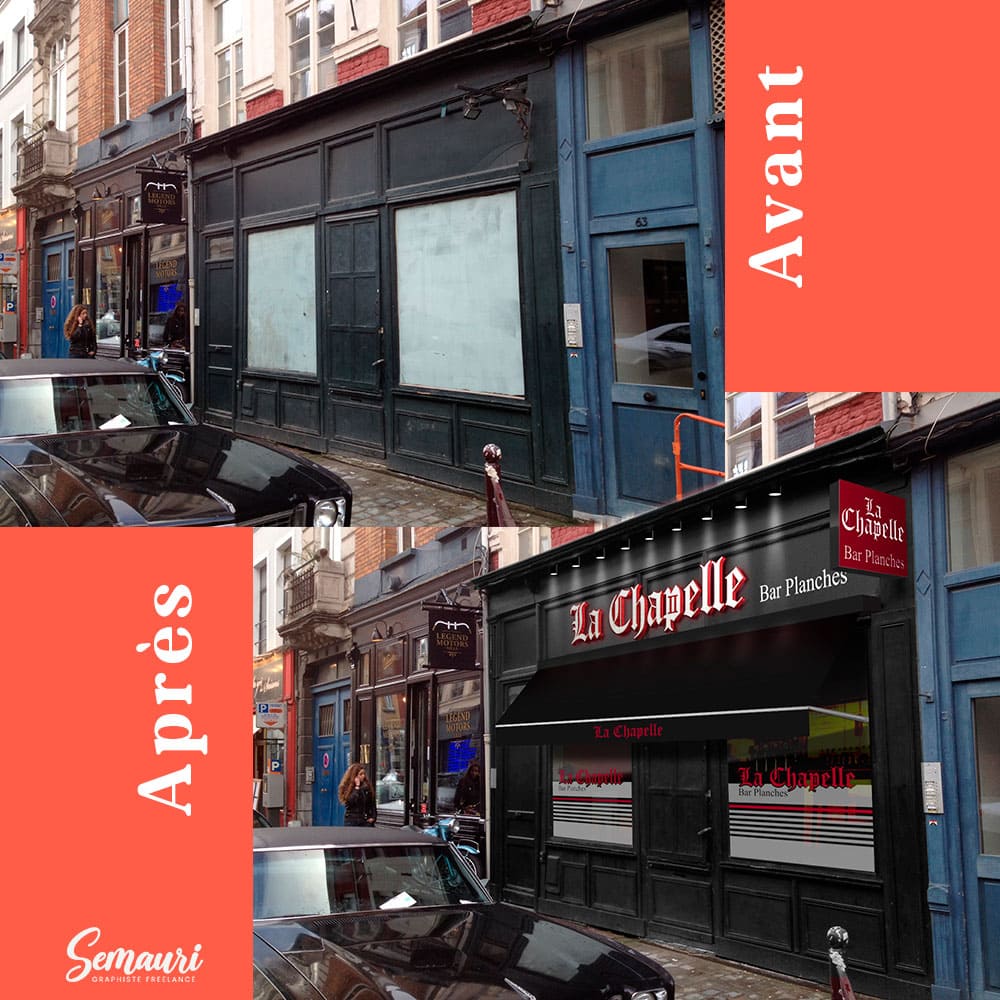 Enseigne La Chapelle