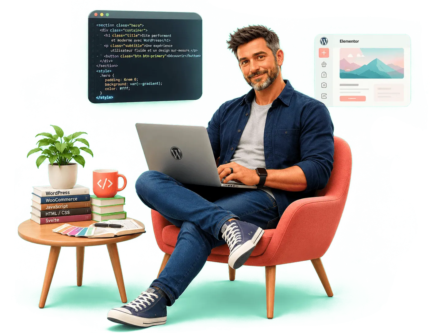 Sébastien Maurice, Intégrateur Web & Concepteur UI